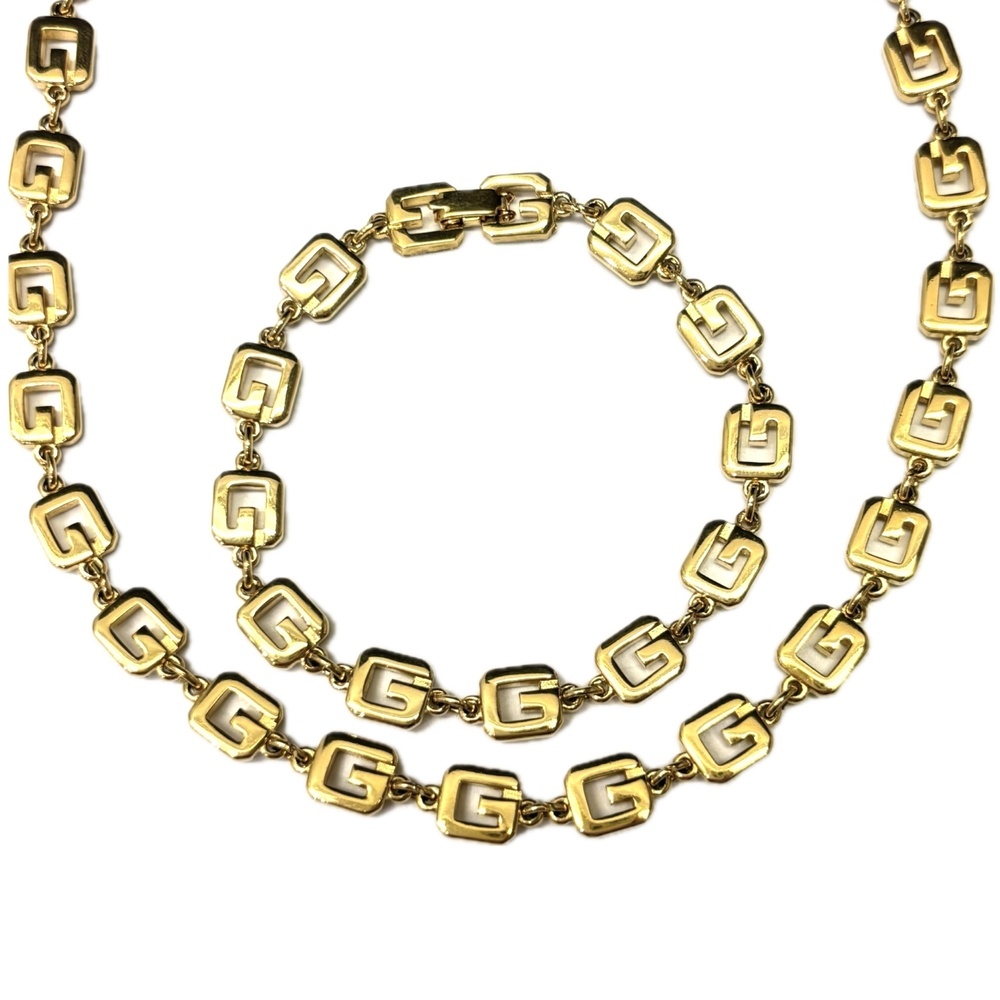 GIVENCHY Gold Charm Bracelet
